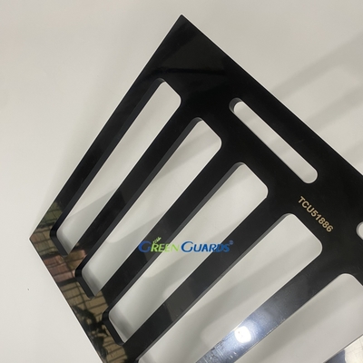 Lawn Mower Tine Holder Guard, 4 Tine Inside GTCU51886 Fits John Deere Tractor-Mounted Aerators