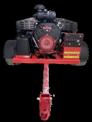OEM Golf Course Twin Turbines Debris Blower , Grass Leaf Blower，3600r Min 4 Stroke Driving Gasoline