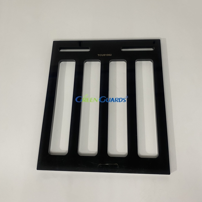 4 Tine Outside GTCU51062 OEM Standard Lawn Mower Parts Guard for John Deere Tractor-Mounted Aerators